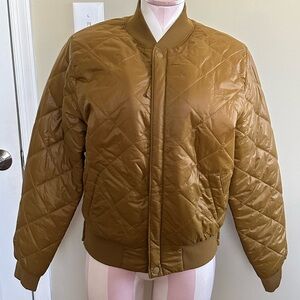 Offline by Aerie Women’s Sherpa Lined Puffer Bomber Jacket Size M